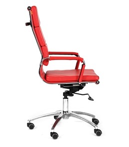 Кресло компьютерное CHAIRMAN 750 экокожа красная в Нальчике - предосмотр 2